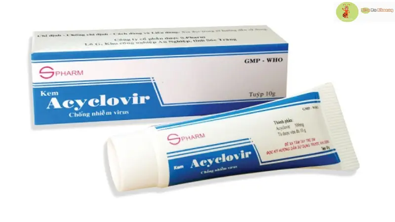 Acyclovir bôi có tác dụng gì